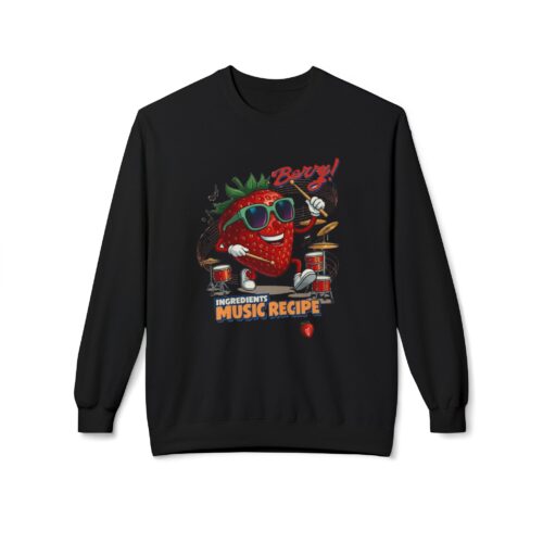 Berry Unisex Midweight Softstyle Fleece Crewneck Sweatshirt