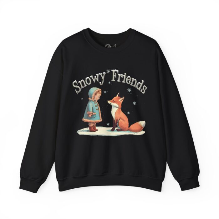 Snowy Friends Unisex Heavy Blend™ Crewneck Sweatshirt - Image 5