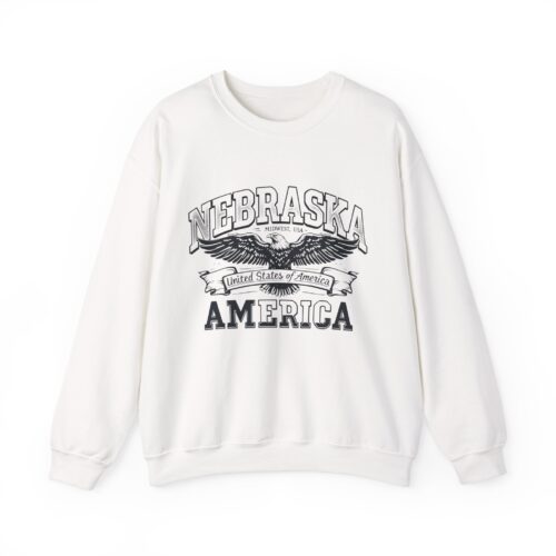 "meta_description": "Stay cozy with the Nebraska Unisex Sweatshirt. Perfect blend of comfort and style.",