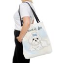 Paws & Love Dog Tote Bag - Cute Pet Lover's Carryall