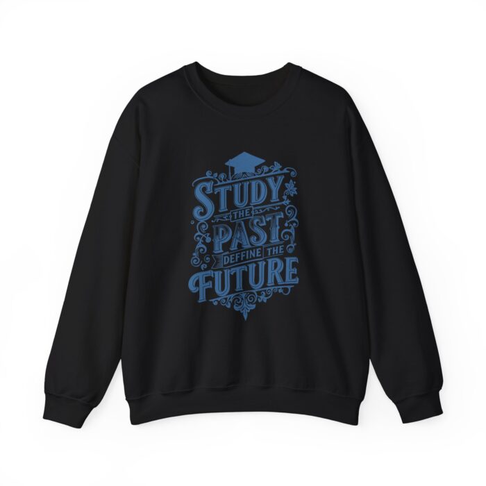 Study the past define the future Unisex Heavy Blend™ Crewneck Sweatshirt