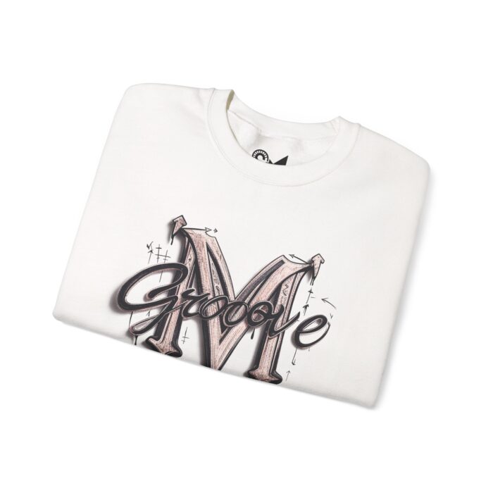 Crewneck Sweatshirt - Luxury Groove Lettering Design - Image 3