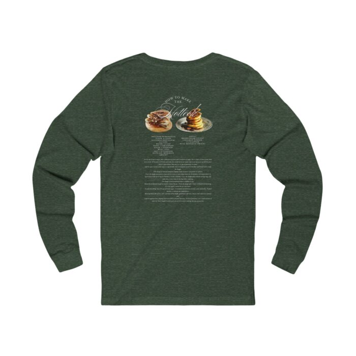 How to make hotteok Unisex Jersey Long Sleeve Tee - Image 8
