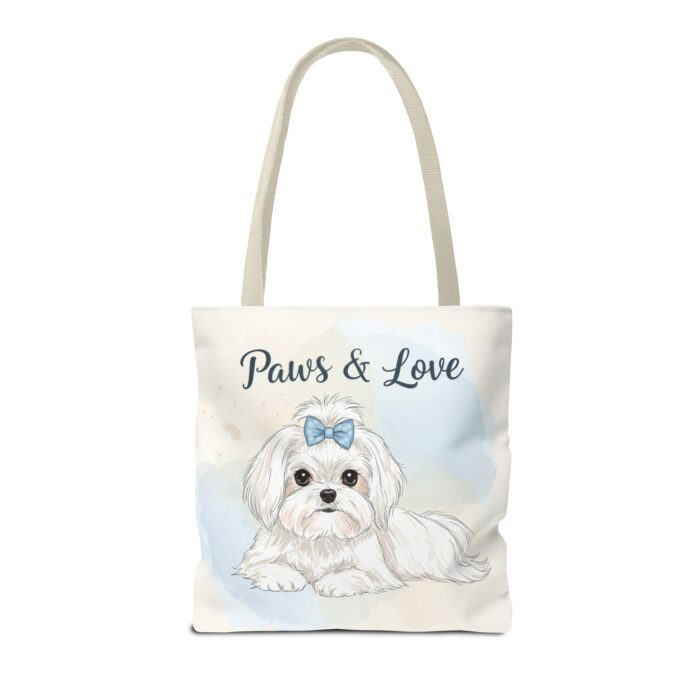 Paws & Love Dog Tote Bag - Cute Pet Lover's Carryall - Image 18