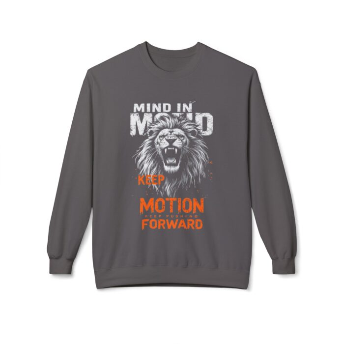 Keep pushing forwardUnisex Midweight Softstyle Fleece Crewneck Sweatshirt - Image 9