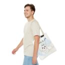 Paws & Love Dog Tote Bag - Cute Pet Lover's Carryall