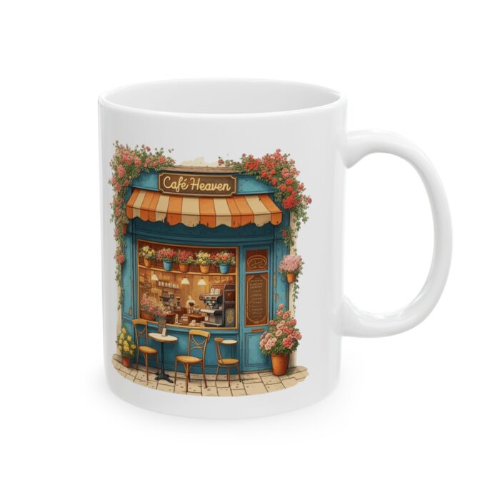 Cafe heaven Ceramic Mug, (11oz, 15oz)