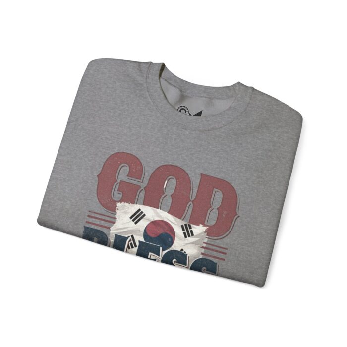 God bless Korea Unisex Heavy Blend™ Crewneck Sweatshirt - Image 19