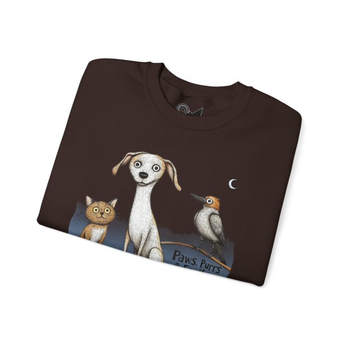 Paws, Purrs & Feathers Unisex Heavy Blend™ Crewneck Sweatshirt - Image 15