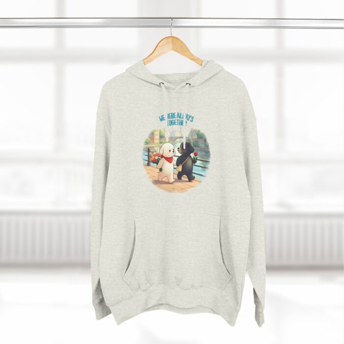 Always together Three-Panel Fleece Hoodie - Image 16