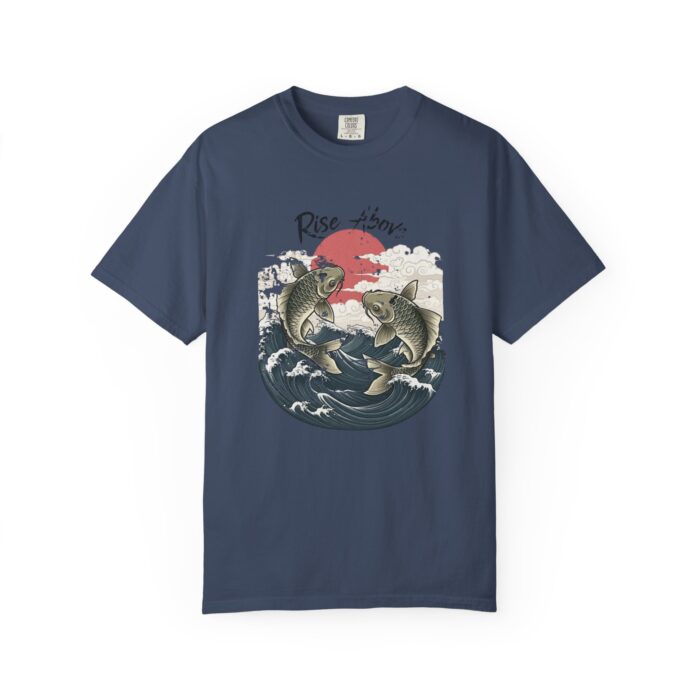 Rise above Unisex Garment-Dyed T-shirt - Image 33