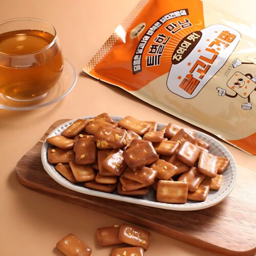 쫀슐랭 Fried Barley Dalgona Biscuits 220g