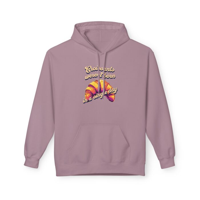 Croissants weren't born in a single day Unisex Midweight Softstyle Fleece Hoodie - Image 33