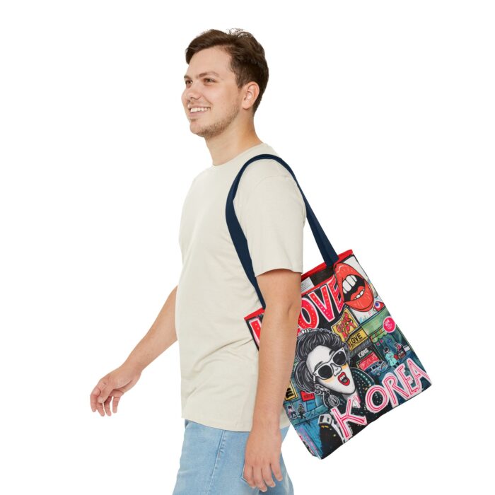 I love Korea Tote Bag (AOP) - Image 55