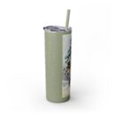 A tall pine tree Skinny Tumbler with Straw, 20oz