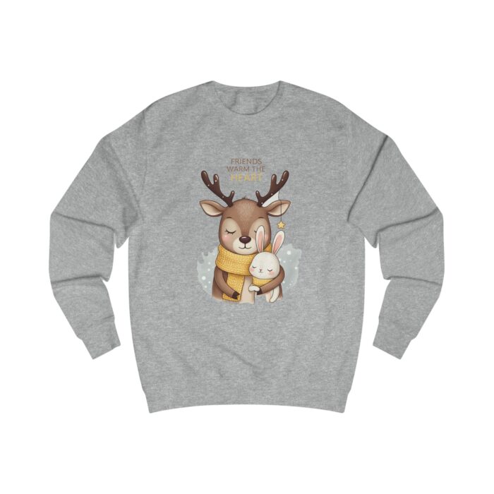 Friends Warm the Heart Unisex Sweatshirt - Image 3
