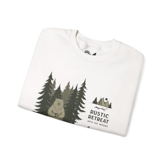 Rustic retreat Unisex Heavy Blend™ Crewneck Sweatshirt - Image 3