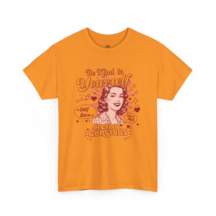 Be Kind to Yourself Unisex Heavy Cotton Tee - Image 15