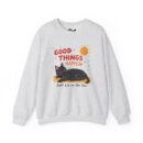 Good things happen Unisex Heavy Blend™ Crewneck Sweatshirt