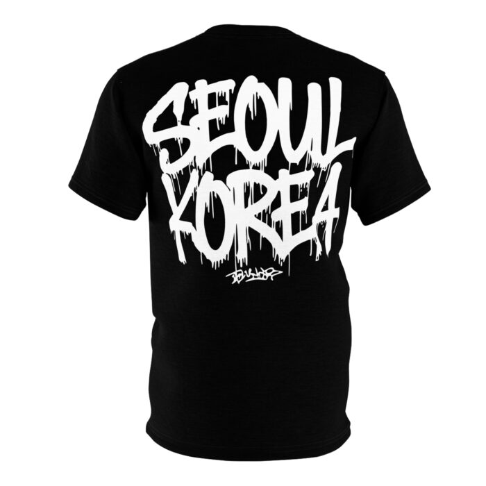 Seoul Korea Unisex Cut & Sew Tee (AOP) - Image 3