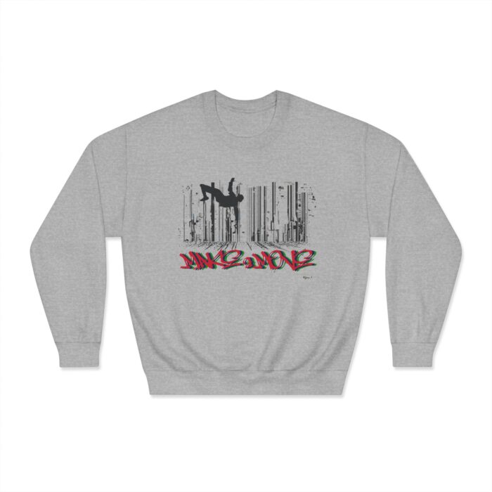 Make a move Unisex DryBlend® Crewneck Sweatshirt - Image 9