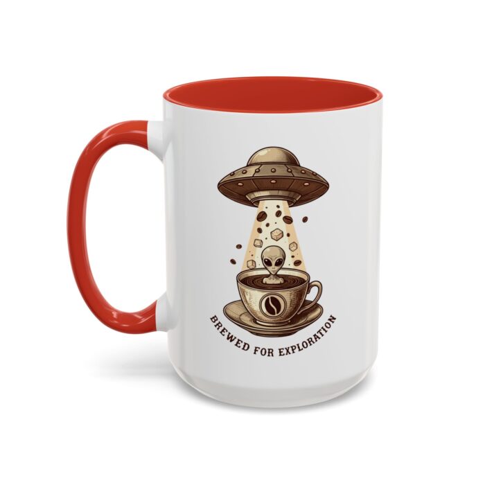 Brewed for exploration Accent Coffee Mug (11, 15oz) - Image 31
