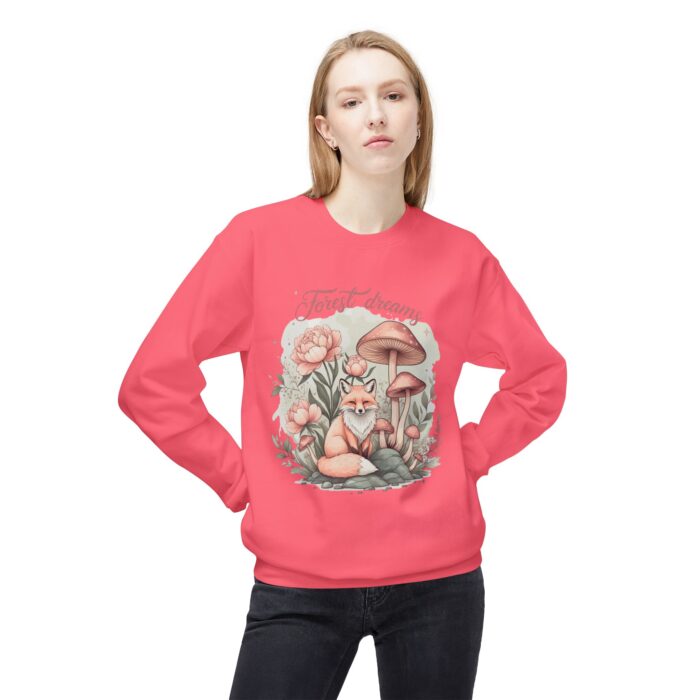 Forest dream Unisex Midweight Softstyle Fleece Crewneck Sweatshirt - Image 35