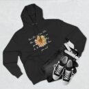 Your bloom will be spectacular Three-Panel Fleece Hoodie