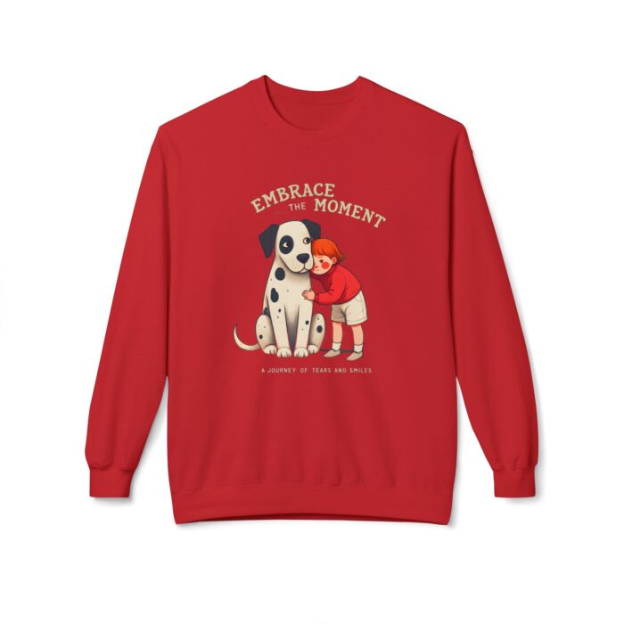 Embrace the moments Unisex Midweight Softstyle Fleece Crewneck Sweatshirt - Image 53