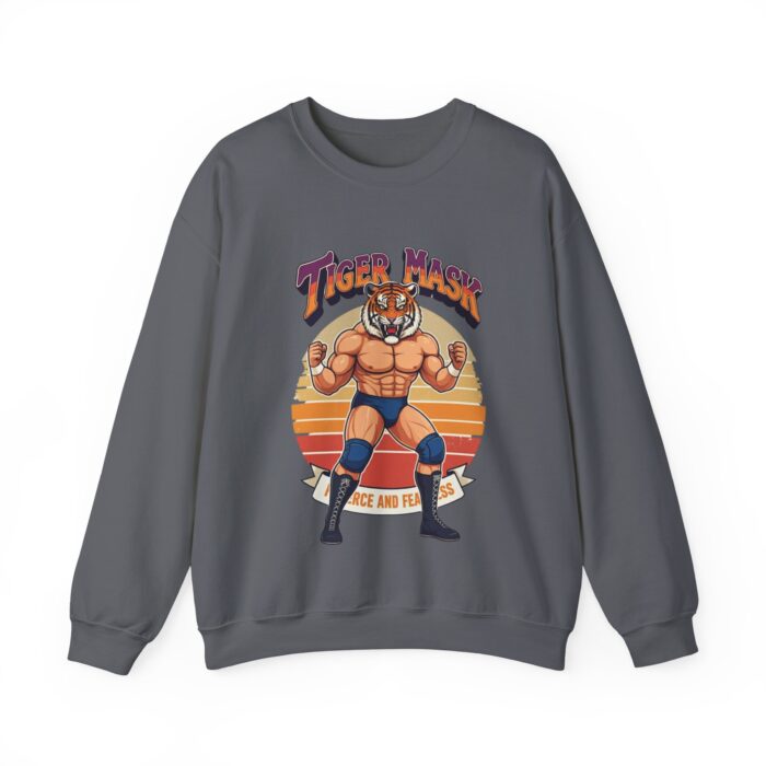 Tiger Mask Unisex Heavy Blend™ Crewneck Sweatshirt - Image 25