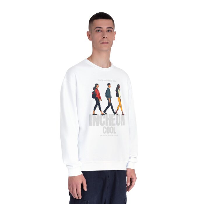 Incheon Cool Unisex NuBlend® Crewneck Sweatshirt - Image 3