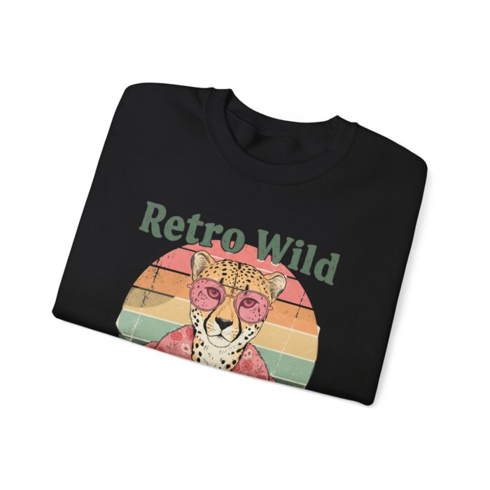 Retro wild Unisex Heavy Blend™ Crewneck Sweatshirt - Image 3