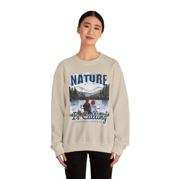 Nature is calling Unisex Heavy Blend™ Crewneck Sweatshirt - Image 12