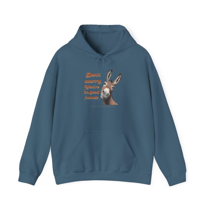 Don't worry you're in good hands Unisex Heavy Blend™ Hooded Sweatshirt - Image 29