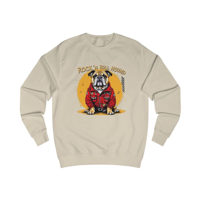Rock ‘n’ Roll Hound Unisex Sweatshirt - Image 5