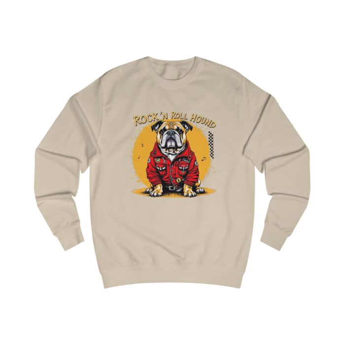 Rock ‘n’ Roll Hound Unisex Sweatshirt - Image 7