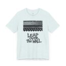 Inspiring 'Leap Over the Wall' Unisex Jersey Tee