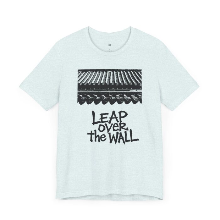 Inspiring 'Leap Over the Wall' Unisex Jersey Tee - Image 15