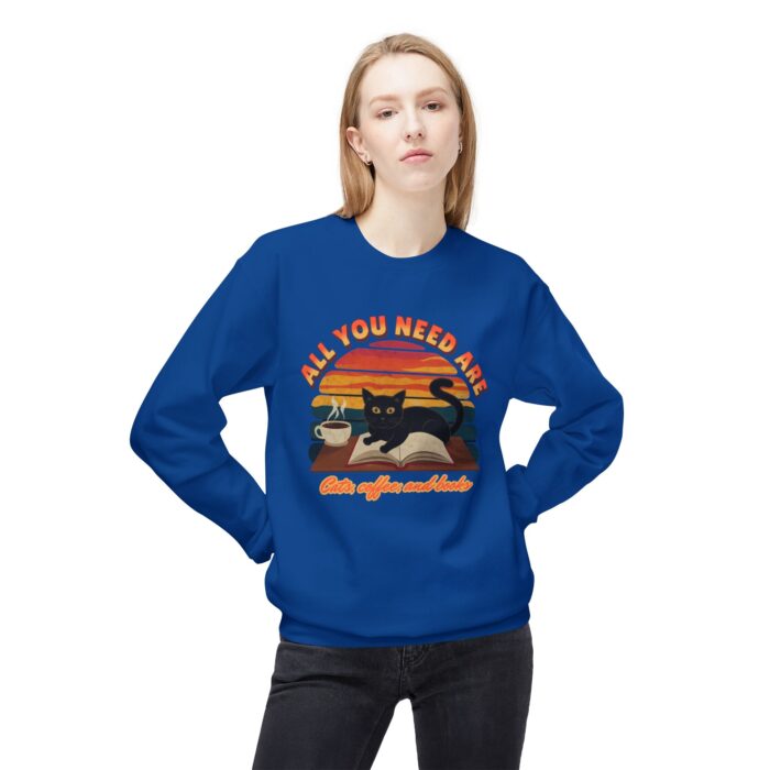 All you need are Unisex Midweight Softstyle Fleece Crewneck Sweatshirt - Image 39