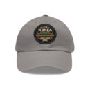 South Korea Hat with Leather Patch (Round)