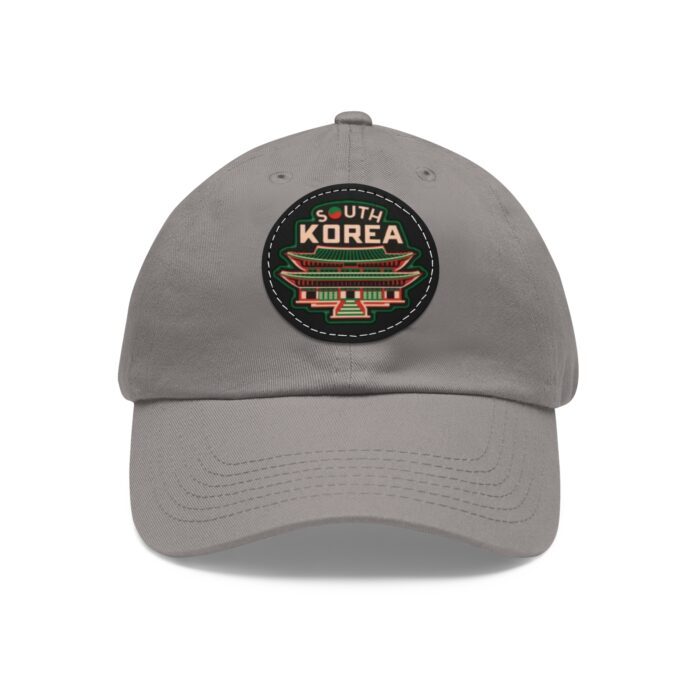 South Korea Hat with Leather Patch (Round) - Image 17