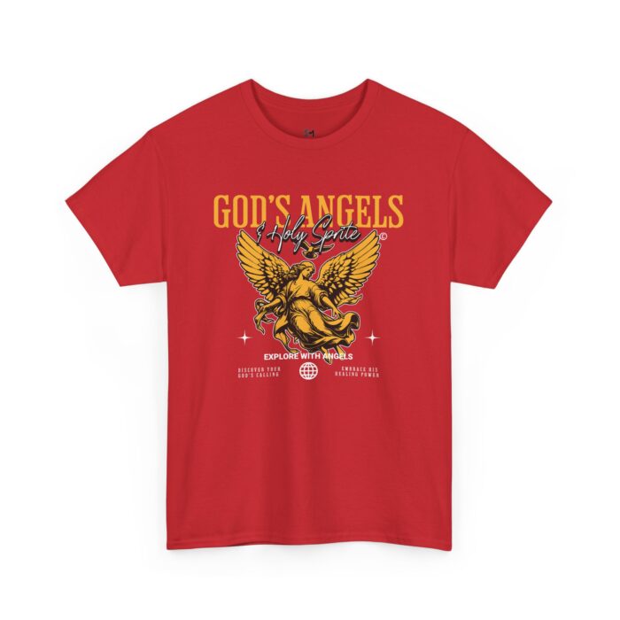 God's angels Unisex Heavy Cotton Tee - Image 47