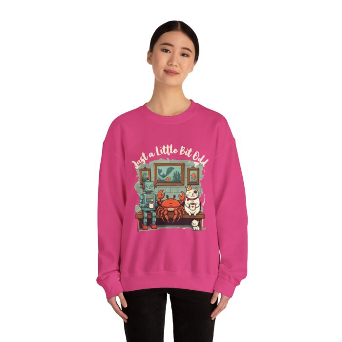 Just a little bit odd Unisex Heavy Blend™ Crewneck Sweatshirt - Image 36