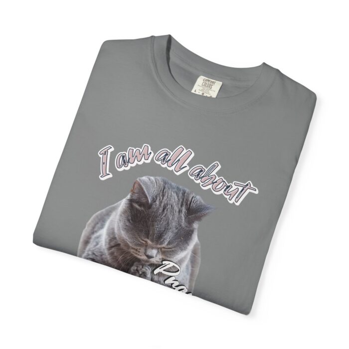 I'm all about prayer Unisex Garment-Dyed T-shirt - Image 7