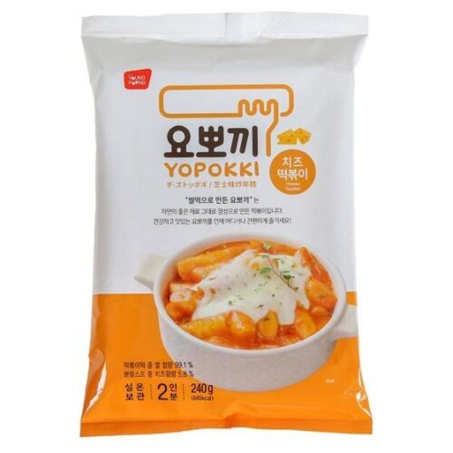 Korea Yopokki soft cheese and chewy Topokki Rice Cake 120g