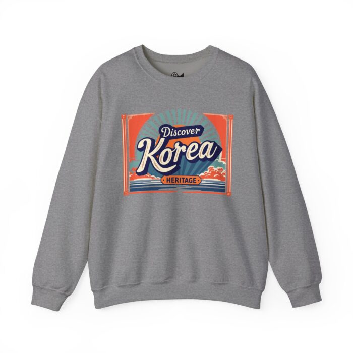 Discover Korea heritage Unisex Heavy Blend™ Crewneck Sweatshirt - Image 25