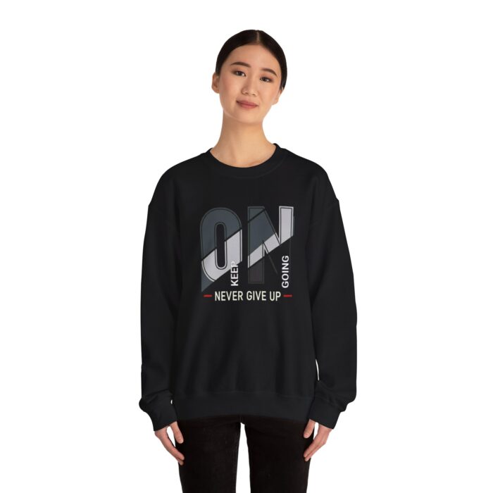 Keep going on Unisex Heavy Blend™ Crewneck Sweatshirt - Image 4