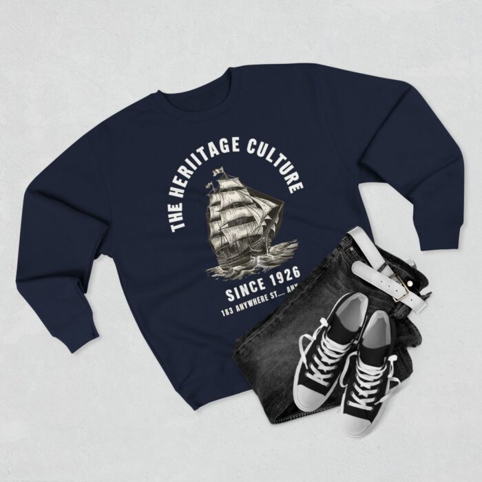 The heritage Culture Unisex Crewneck Sweatshirt - Image 11