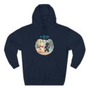 Always together Three-Panel Fleece Hoodie