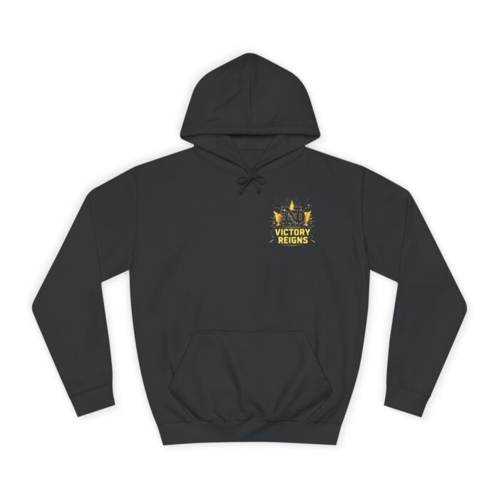 Victory reigns Unisex College Hoodie - Image 5